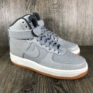 Nike Air Force 1 High Prm 'Wolf Grey' Women's Size